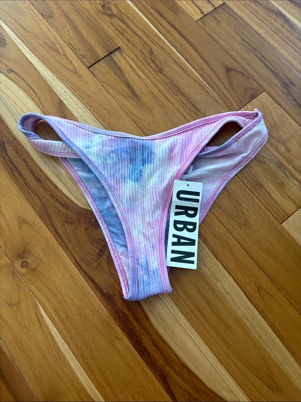 Bikini bottom tie dye